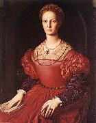 BRONZINO, Agnolo Portrait of Lucrezia Panciatichi fg Germany oil painting reproduction